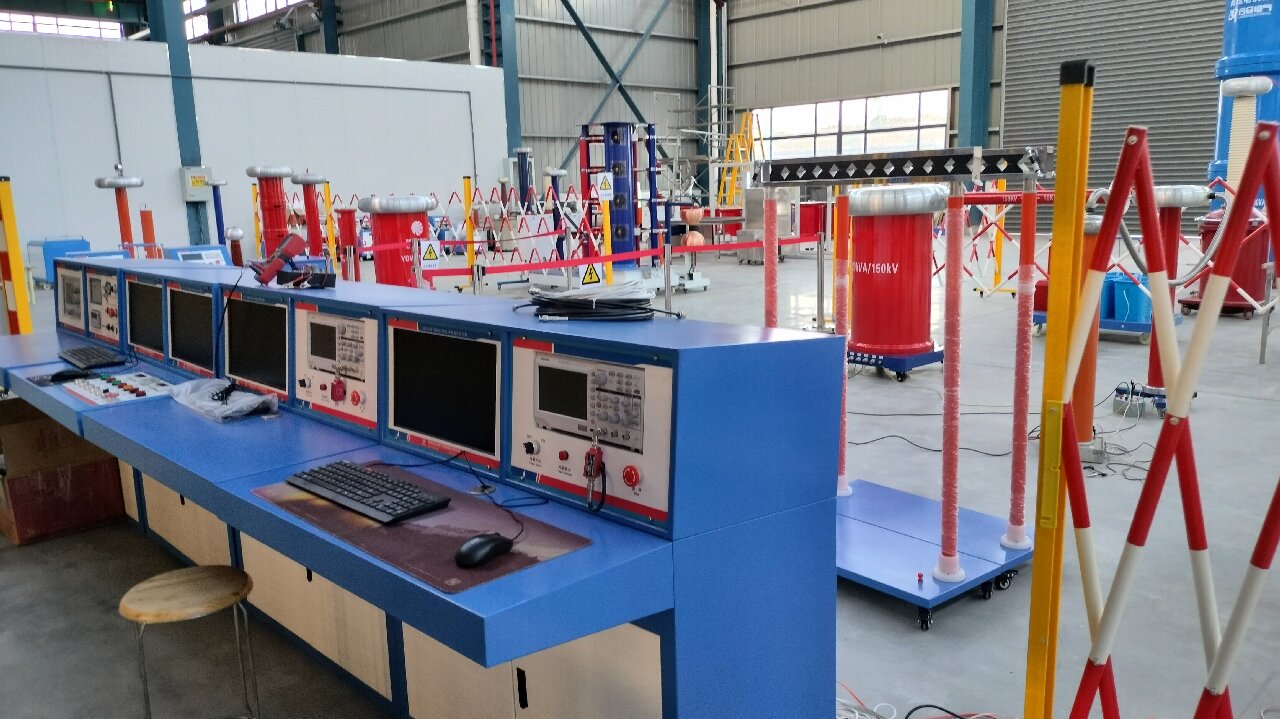 驰宇电力工厂实拍高压试验大厅